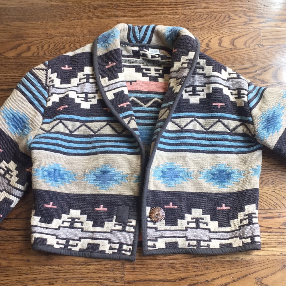Vintage western cropped jacket